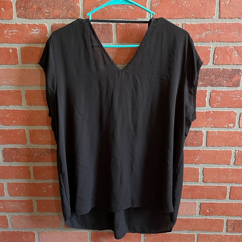 Nordstrom Rack Xl black blouse